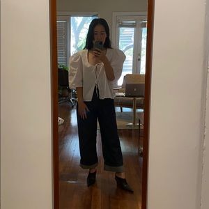 Puff sleeve poplin Maison Cleo!!